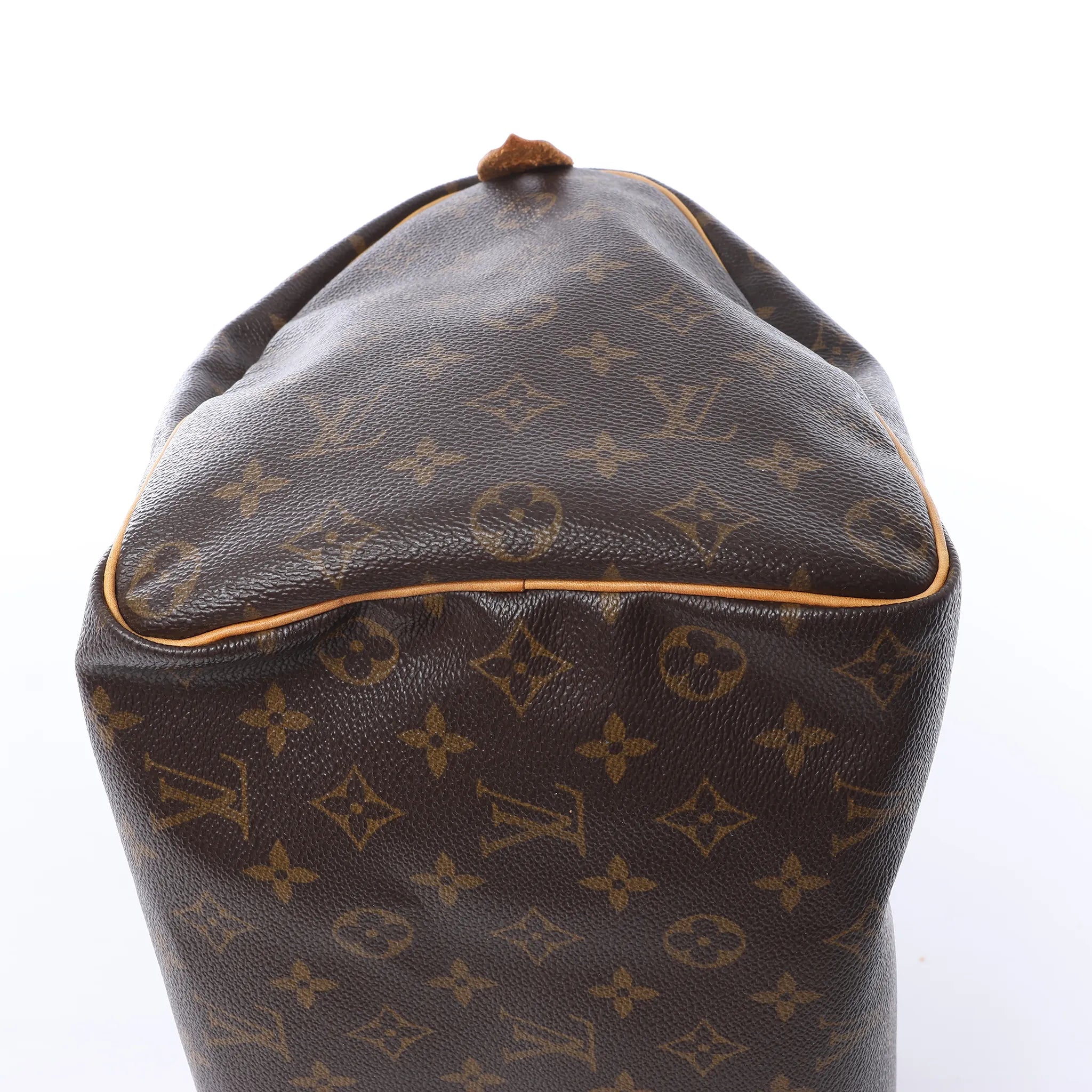 Louis Vuitton Speedy 35 Monogram Canvas Handbag in Brown M41524