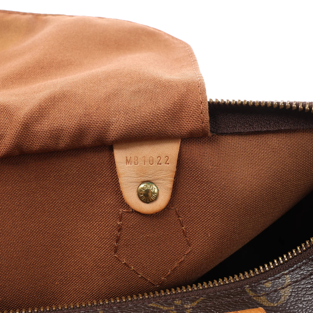 Louis Vuitton Speedy 35 Monogram Canvas Handbag in Brown M41524