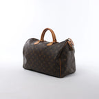 Louis Vuitton Speedy 35 Monogram Canvas Handbag in Brown M41524