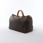 Louis Vuitton Speedy 35 Monogram Canvas Handbag in Brown M41524