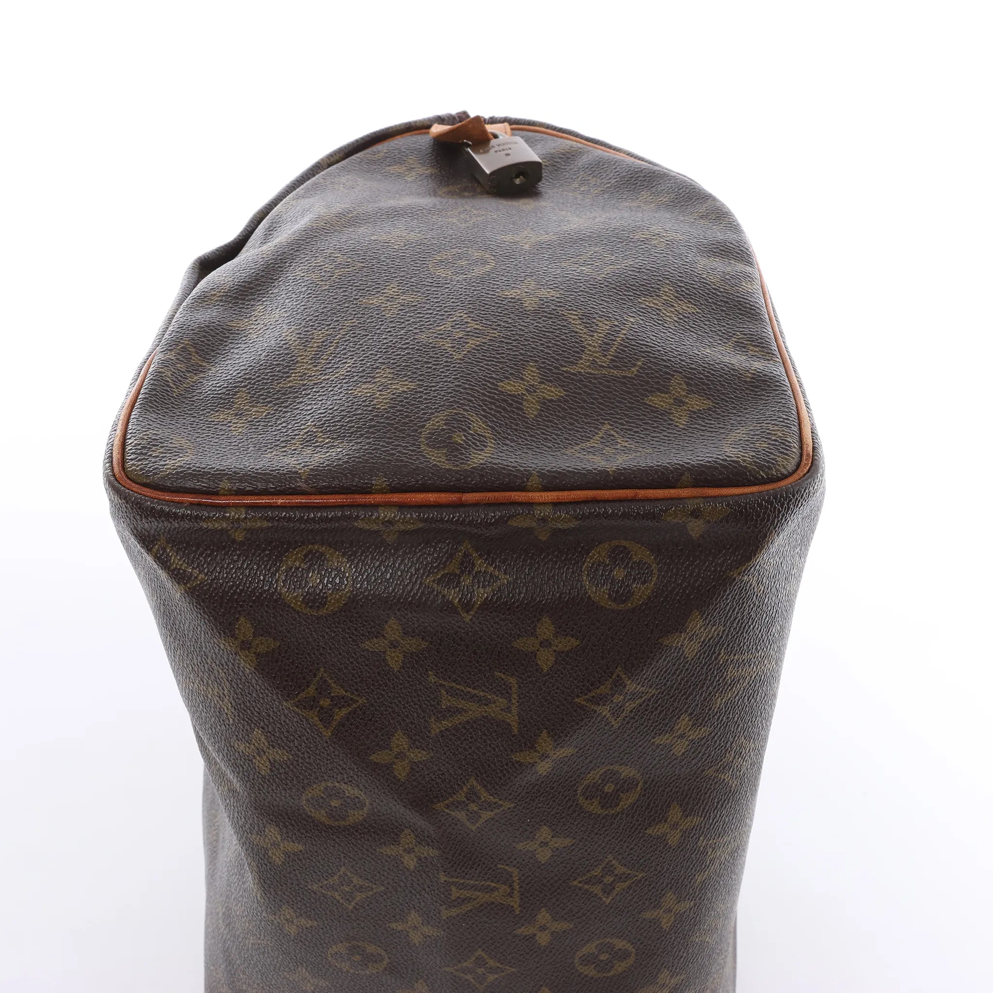 Louis Vuitton Speedy 35 Monogram Canvas Handbag in Brown M41524