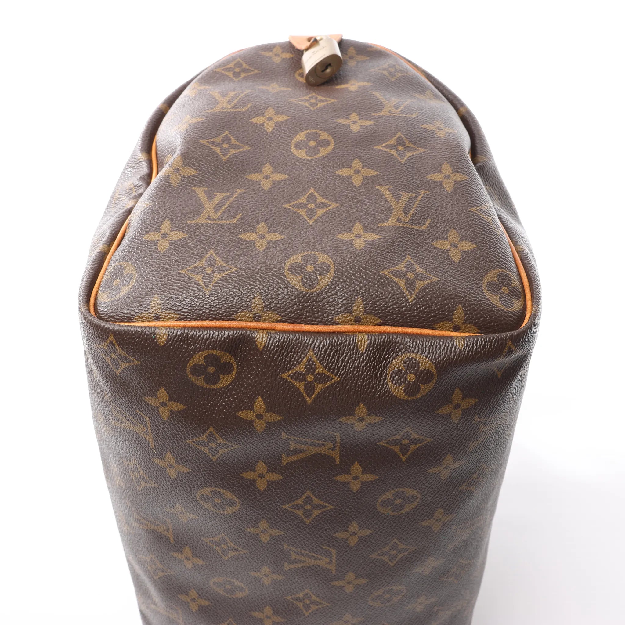 Louis Vuitton Speedy 35 Monogram Canvas Handbag in Brown M41524