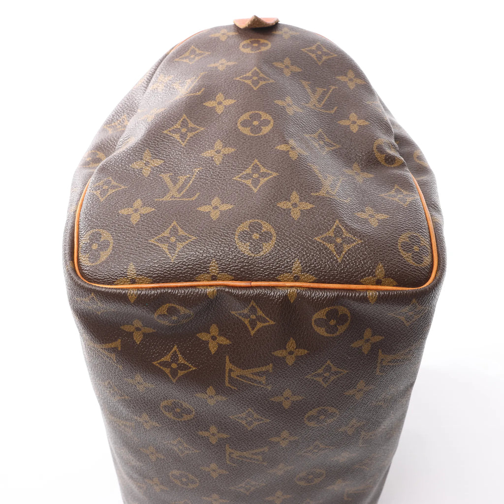 Louis Vuitton Speedy 35 Monogram Canvas Handbag in Brown M41524
