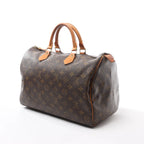 Louis Vuitton Speedy 35 Monogram Canvas Handbag in Brown M41524