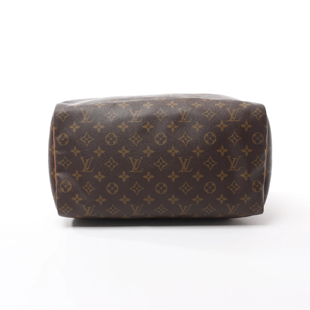 Louis Vuitton Speedy 35 Monogram Canvas Handbag in Brown M41524