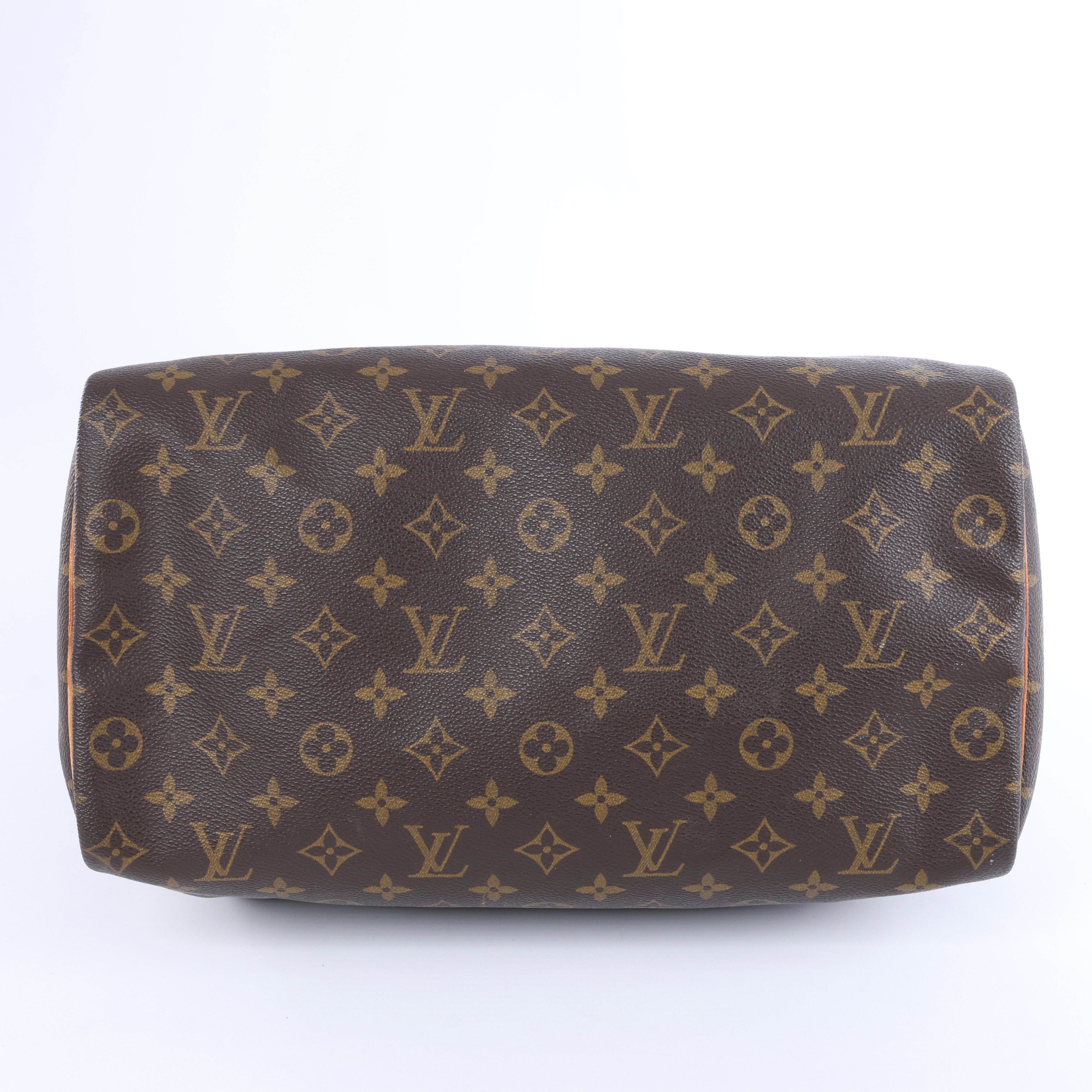 Bolso de mano Louis Vuitton Speedy 35 Monogram de lona en marrón M41524