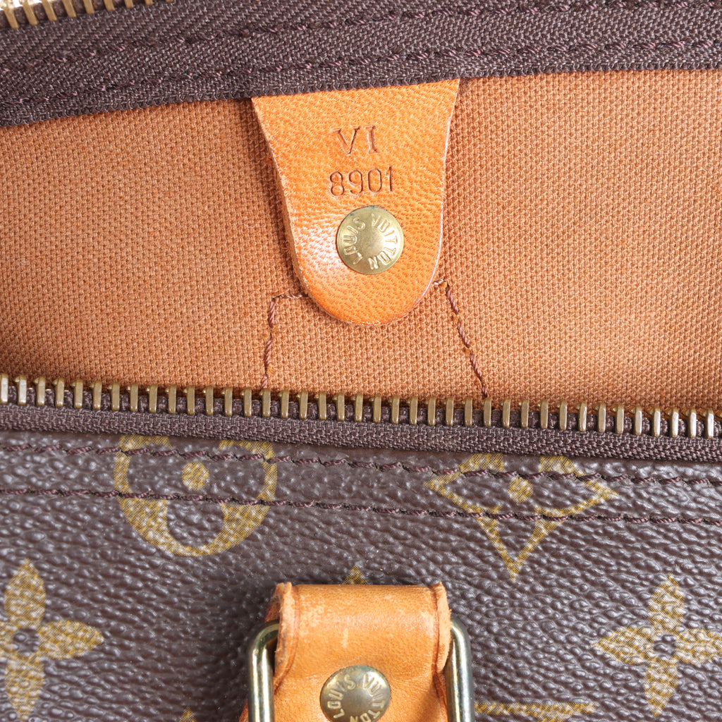 Bolso de mano Louis Vuitton Speedy 35 Monogram de lona en marrón M41524