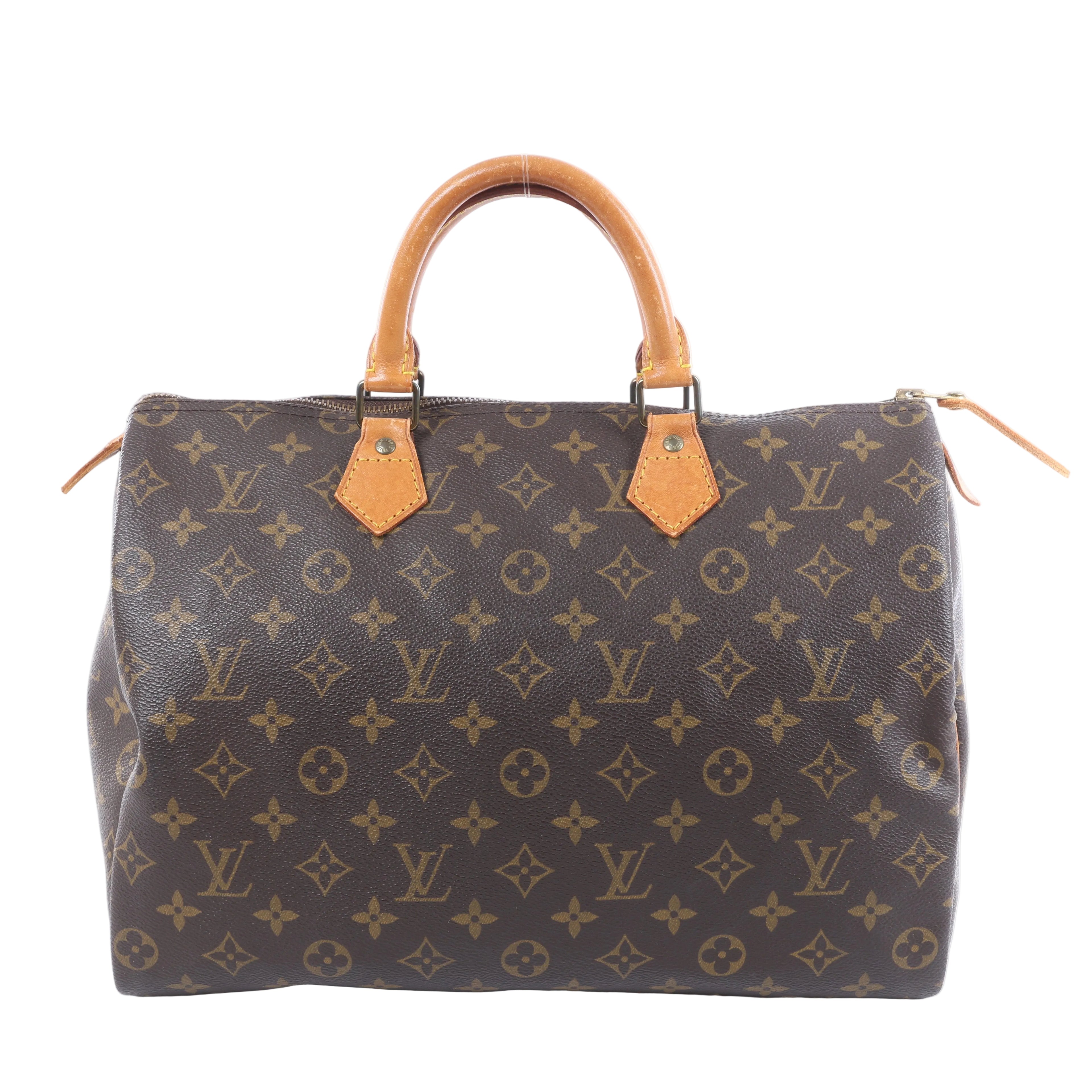 Bolso de mano Louis Vuitton Speedy 35 Monogram de lona en marrón M41524