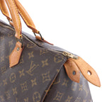 Bolso de mano Louis Vuitton Speedy 35 Monogram de lona en marrón M41524