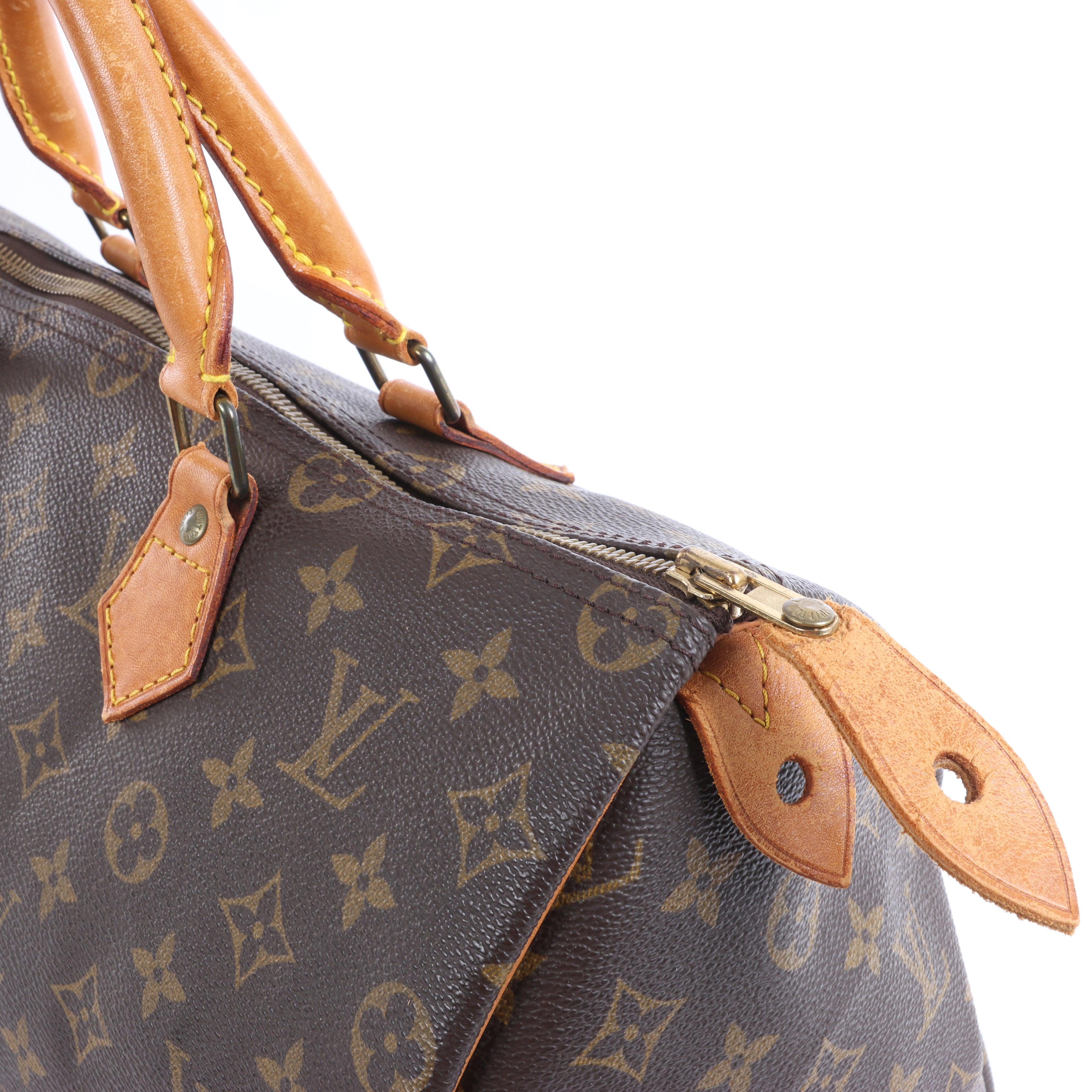 Bolso de mano Louis Vuitton Speedy 35 Monogram de lona en marrón M41524