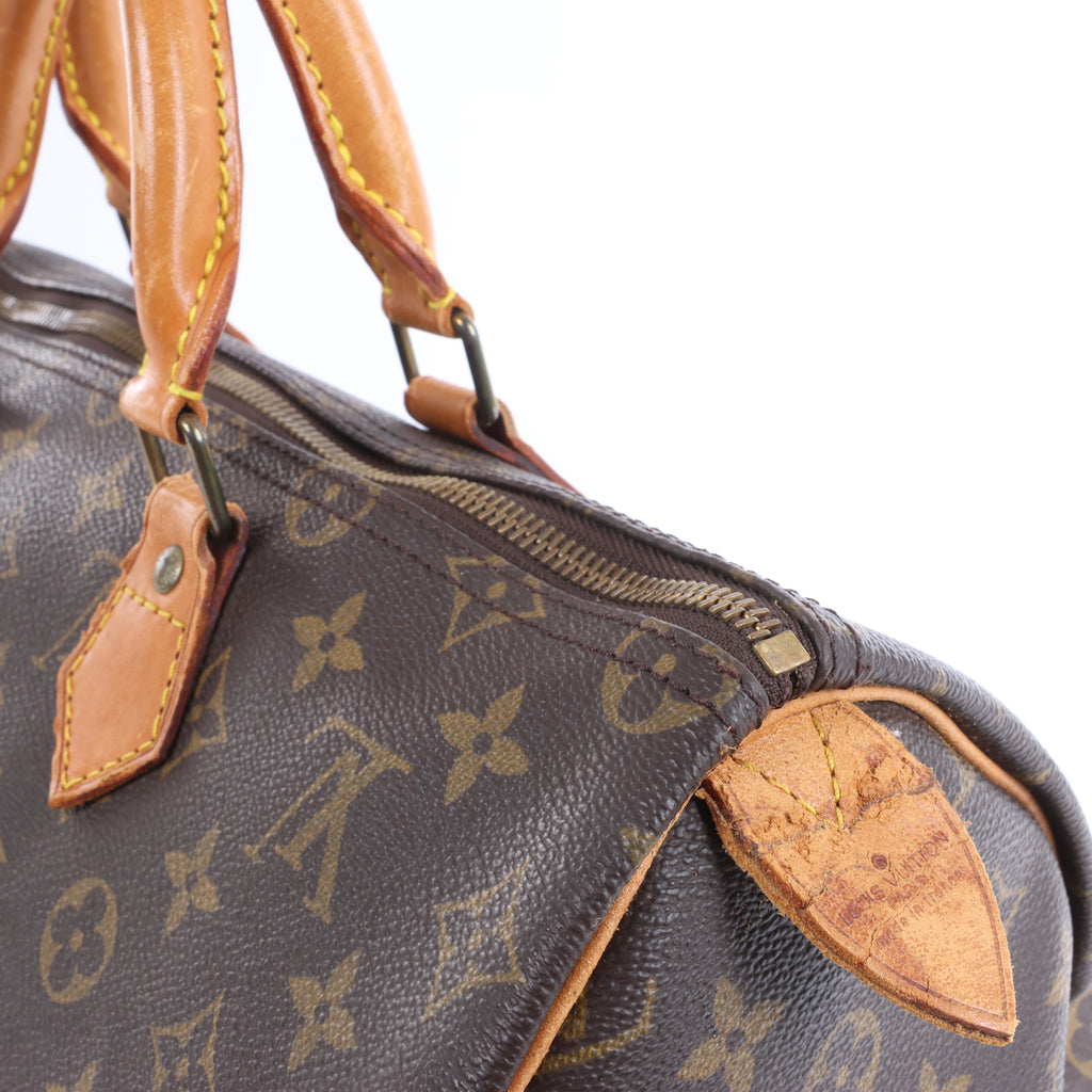Bolso de mano Louis Vuitton Speedy 35 Monogram de lona en marrón M41524