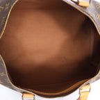 Louis Vuitton Speedy 35 Monogram Canvas Handbag in Brown M41524