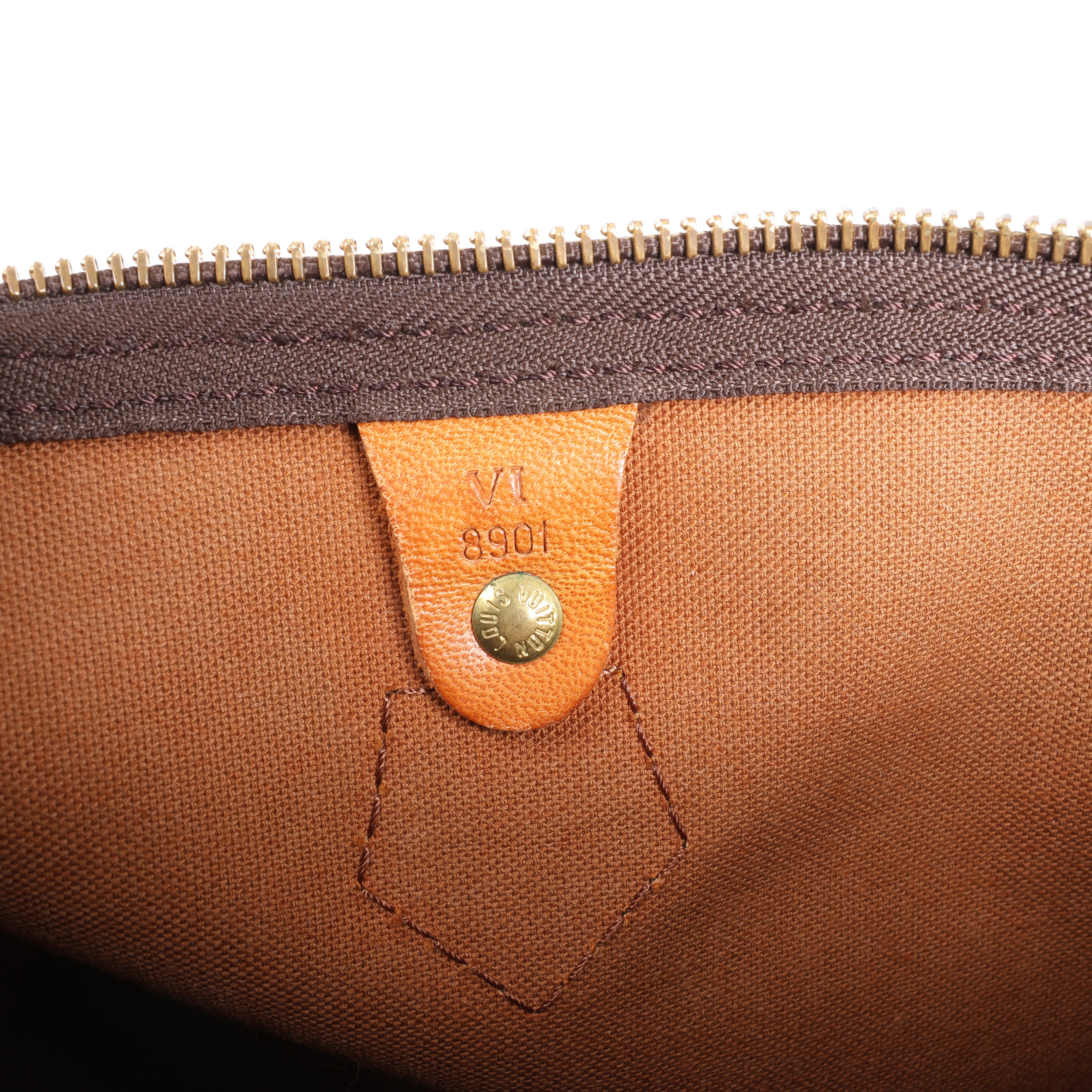 Louis Vuitton Speedy 35 Monogram Canvas Handbag in Brown M41524