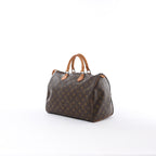 Louis Vuitton Speedy 35 Monogram Canvas Handbag in Brown M41524