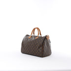 Louis Vuitton Speedy 35 Monogram Canvas Handbag in Brown M41524