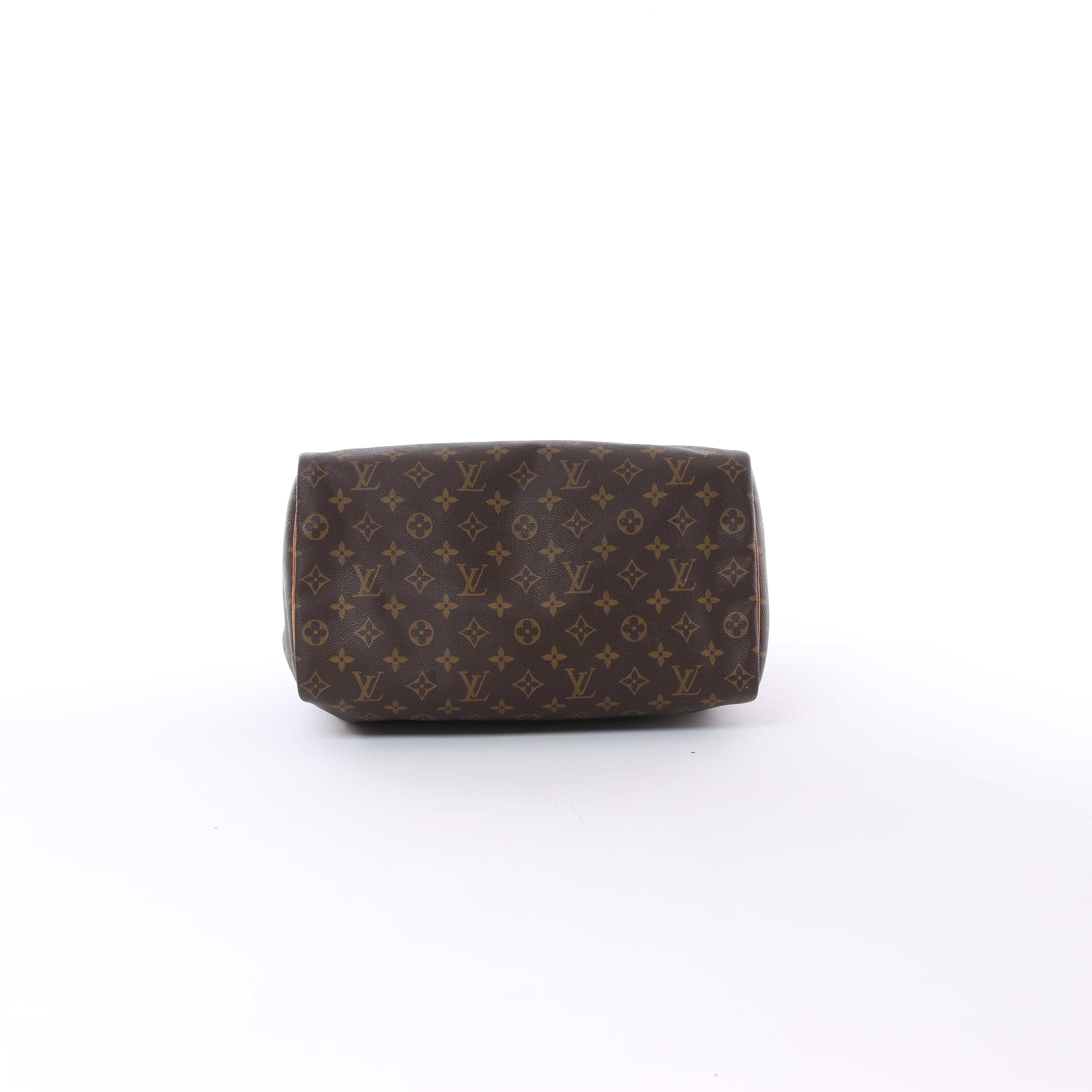 Louis Vuitton Speedy 35 Monogram Canvas Handbag in Brown M41524