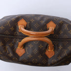 Louis Vuitton Speedy 35 Monogram Canvas Handbag in Brown M41524