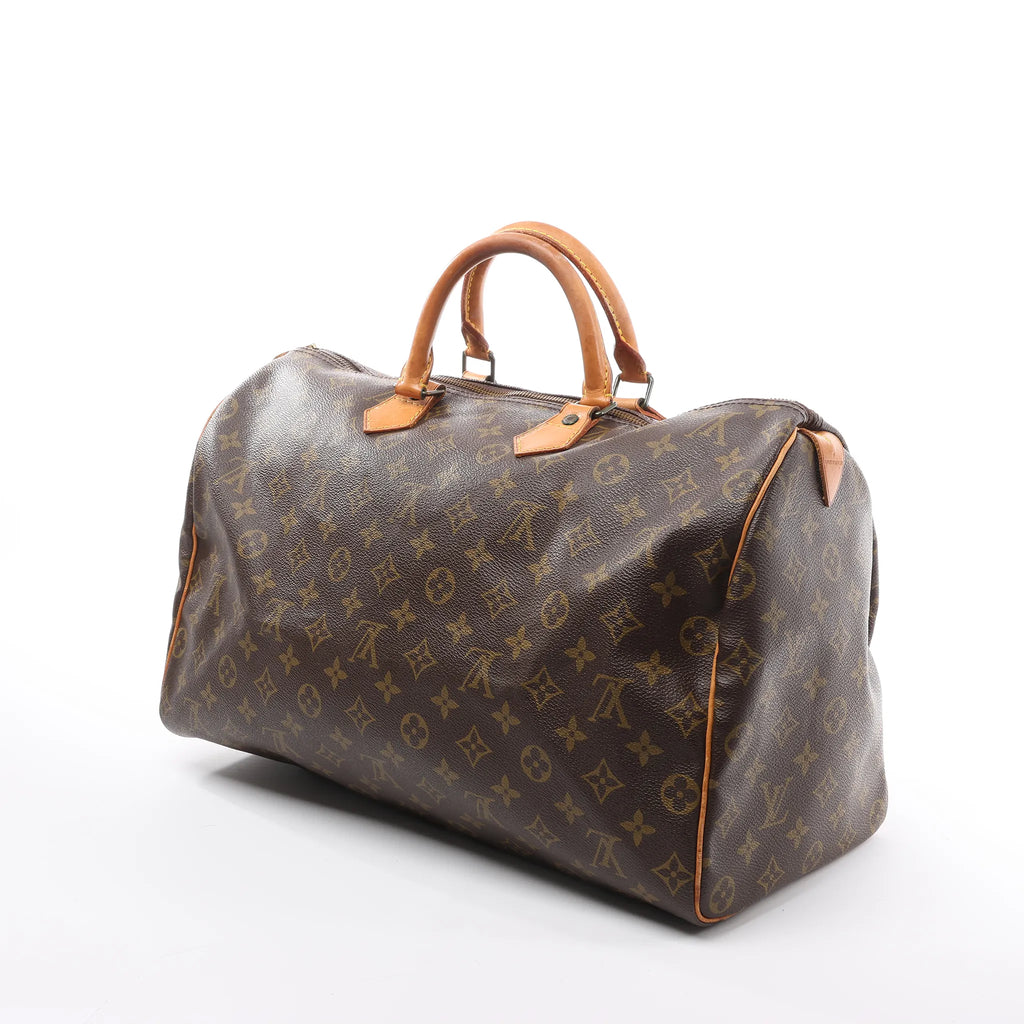 Louis Vuitton Speedy 40 Monogram Canvas Handbag in Brown M41522