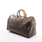 Louis Vuitton Speedy 40 Monogram Canvas Handbag in Brown M41522