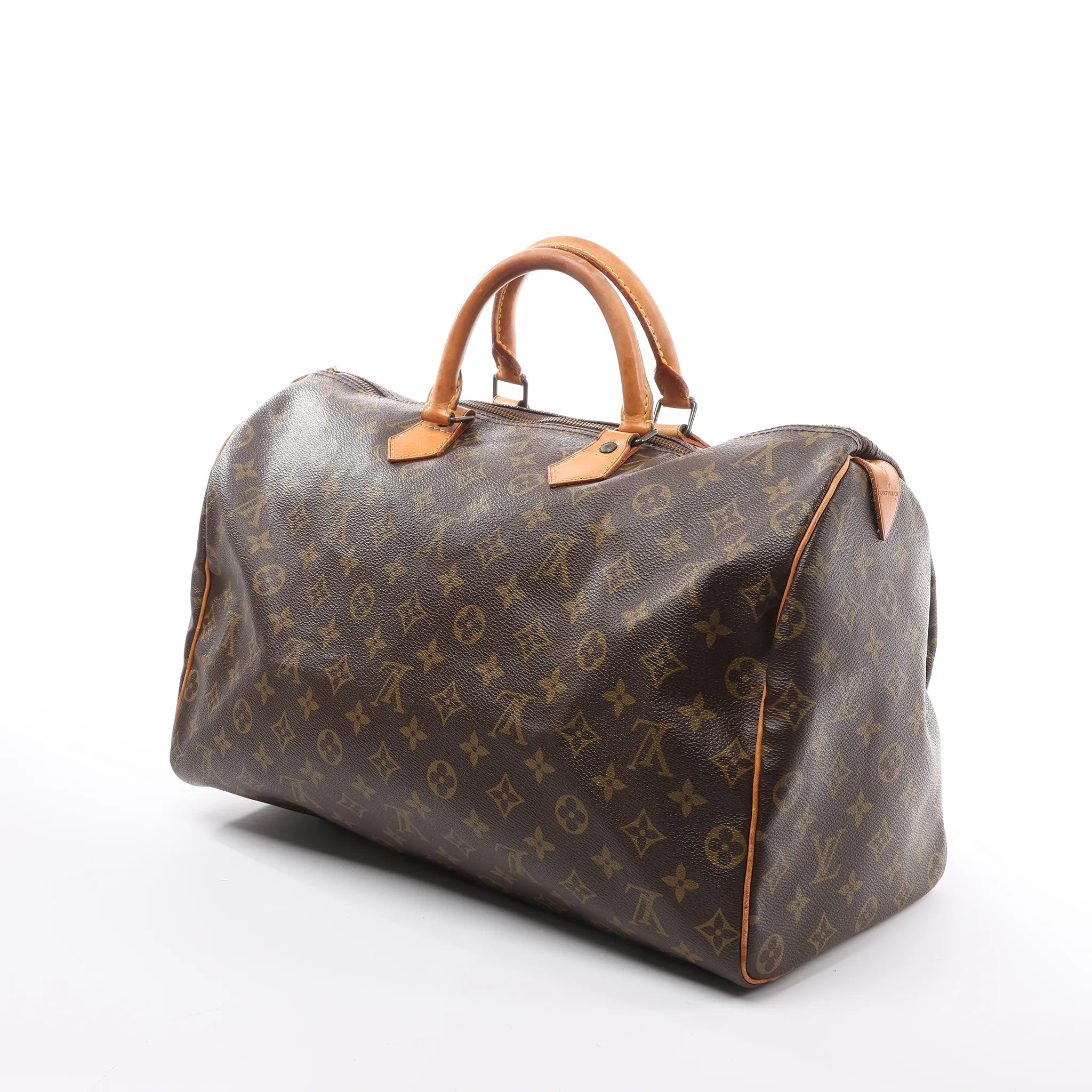 Louis Vuitton Speedy 40 Monogram Canvas Handbag in Brown M41522