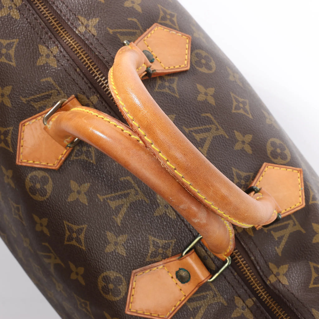 Louis Vuitton Speedy 40 Monogram Canvas Handbag in Brown M41522
