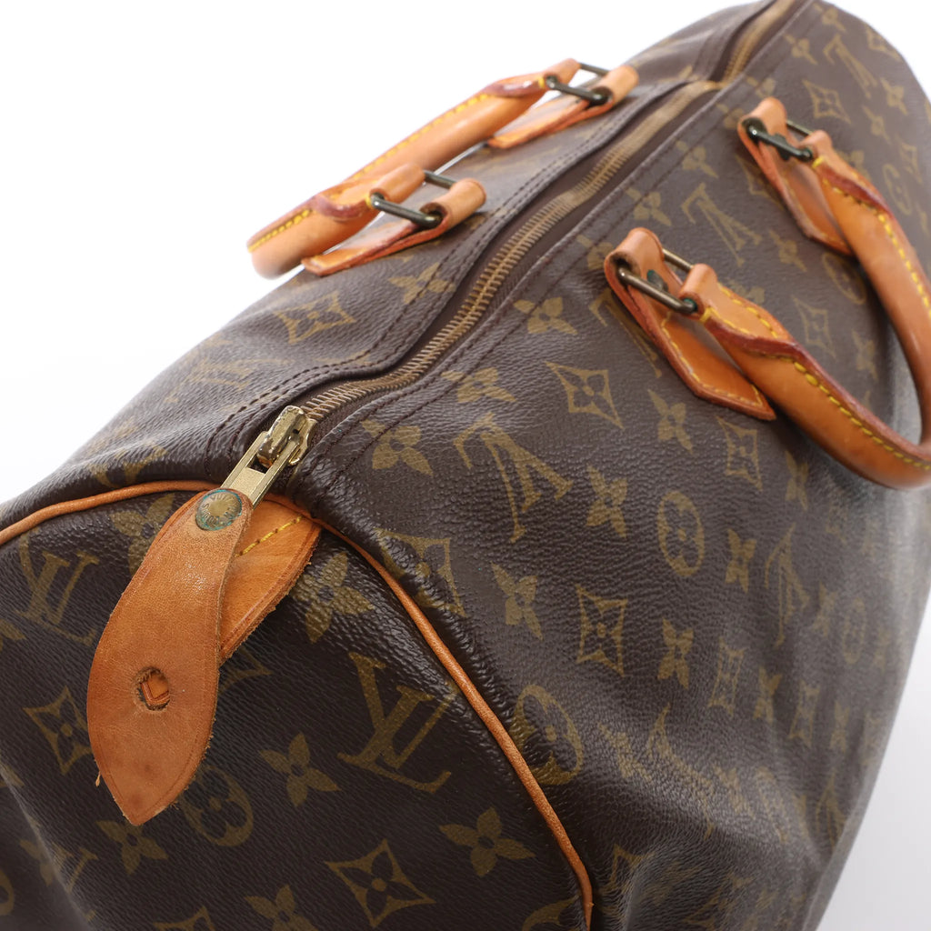 Louis Vuitton Speedy 40 Monogram Canvas Handbag in Brown M41522