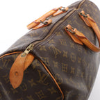 Louis Vuitton Speedy 40 Monogram Canvas Handbag in Brown M41522