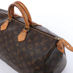 Louis Vuitton Speedy 40 Monogram Canvas Handbag in Brown M41522