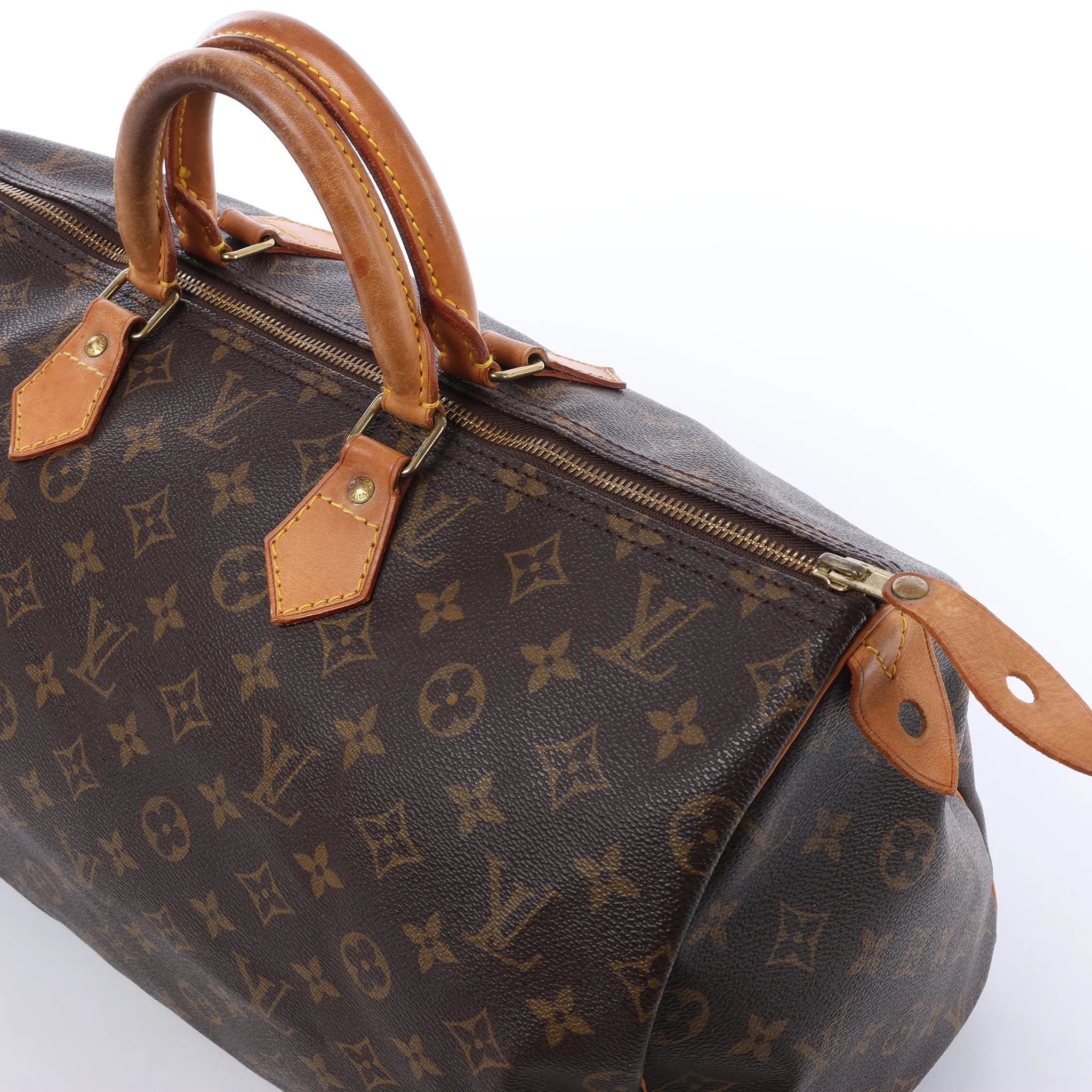 Louis Vuitton Speedy 40 Monogram Canvas Handbag in Brown M41522