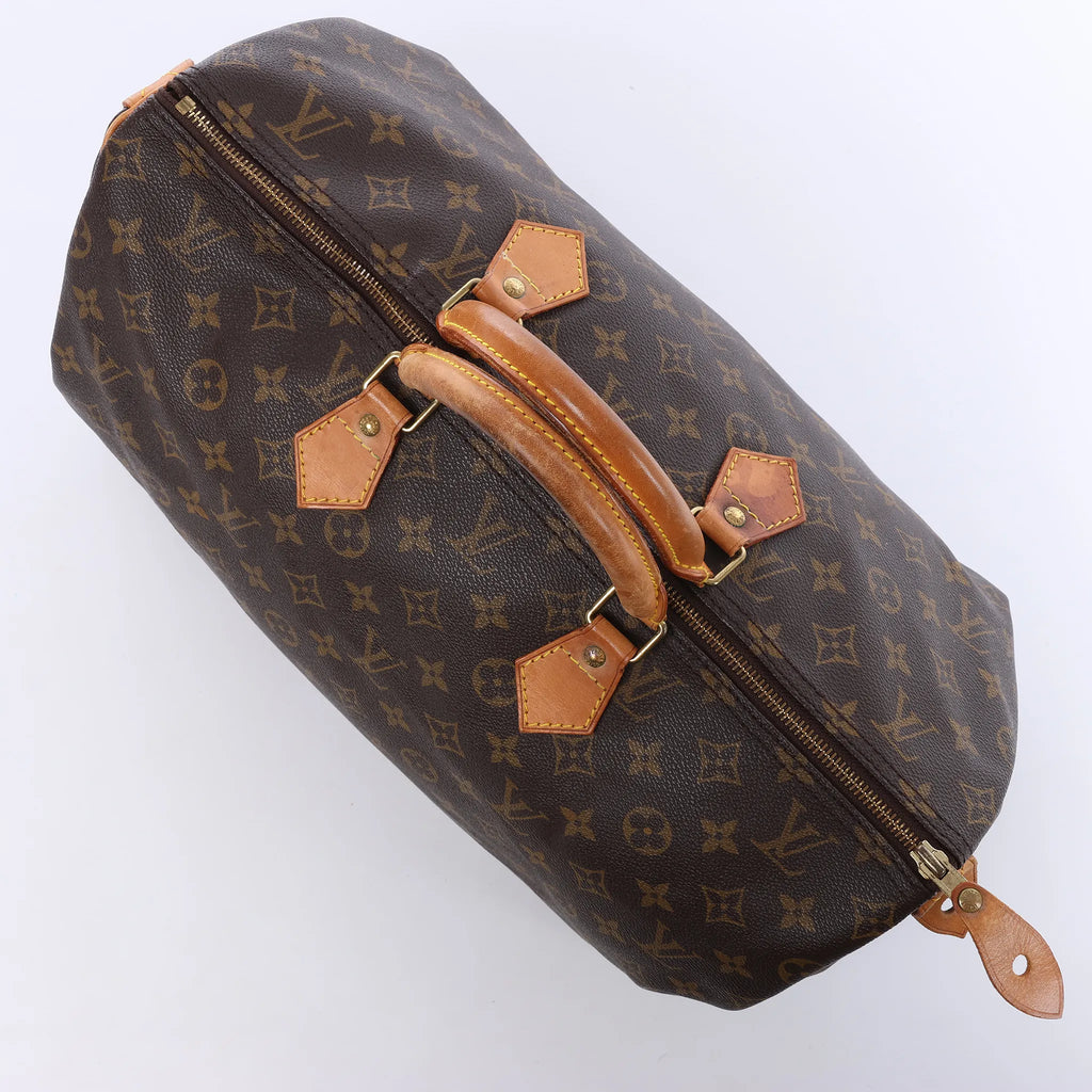 Louis Vuitton Speedy 40 Monogram Canvas Handbag in Brown M41522