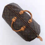Louis Vuitton Speedy 40 Monogram Canvas Handbag in Brown M41522