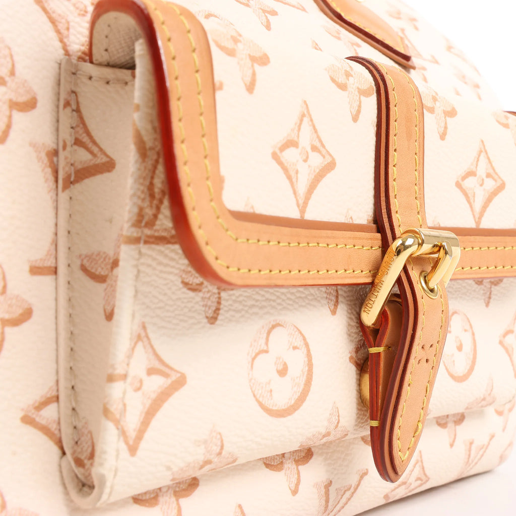 Louis Vuitton Speedy Bandouliere 25 Monogram Canvas Handbag in Beige M20919