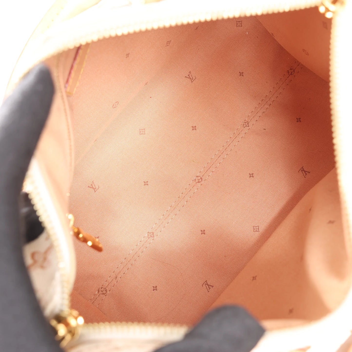 Louis Vuitton Speedy Bandouliere 25 Monogram Canvas Handtasche in Beige M20919