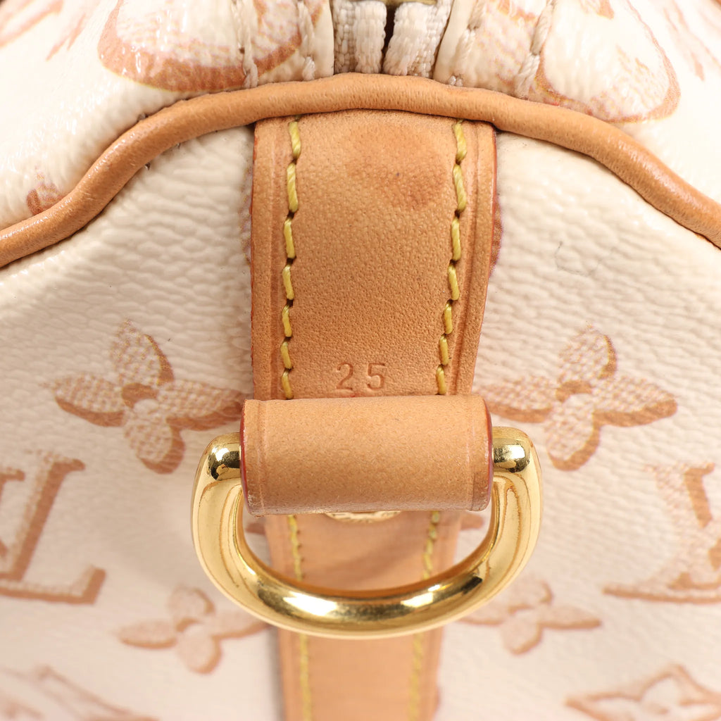 Louis Vuitton Speedy Bandouliere 25 Monogram Canvas Handbag in Beige M20919