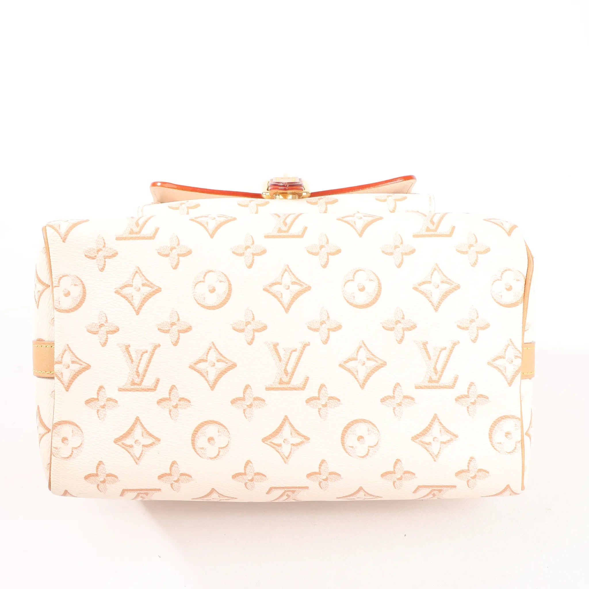 Louis Vuitton Speedy Bandouliere 25 Monogram Canvas Handbag in Beige M20919
