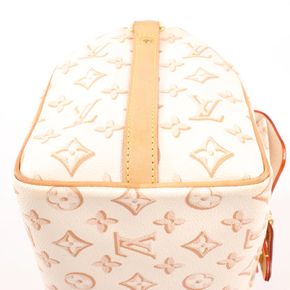 Louis Vuitton Speedy Bandouliere 25 Monogram Canvas Handtasche in Beige M20919