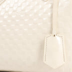 Louis Vuitton Speedy Cube PM Damier Facette 2Way Handbag in White M48904