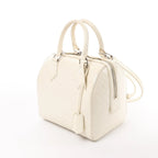 Louis Vuitton Speedy Cube PM Damier Facette 2Way Handbag in White M48904
