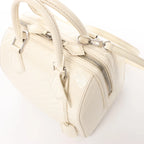 Louis Vuitton Speedy Cube PM Damier Facette 2Way Handbag in White M48904