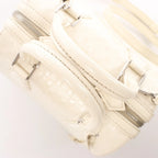 Louis Vuitton Speedy Cube PM Damier Facette 2Way Handbag in White M48904