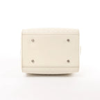 Louis Vuitton Speedy Cube PM Damier Facette 2Way Handbag in White M48904