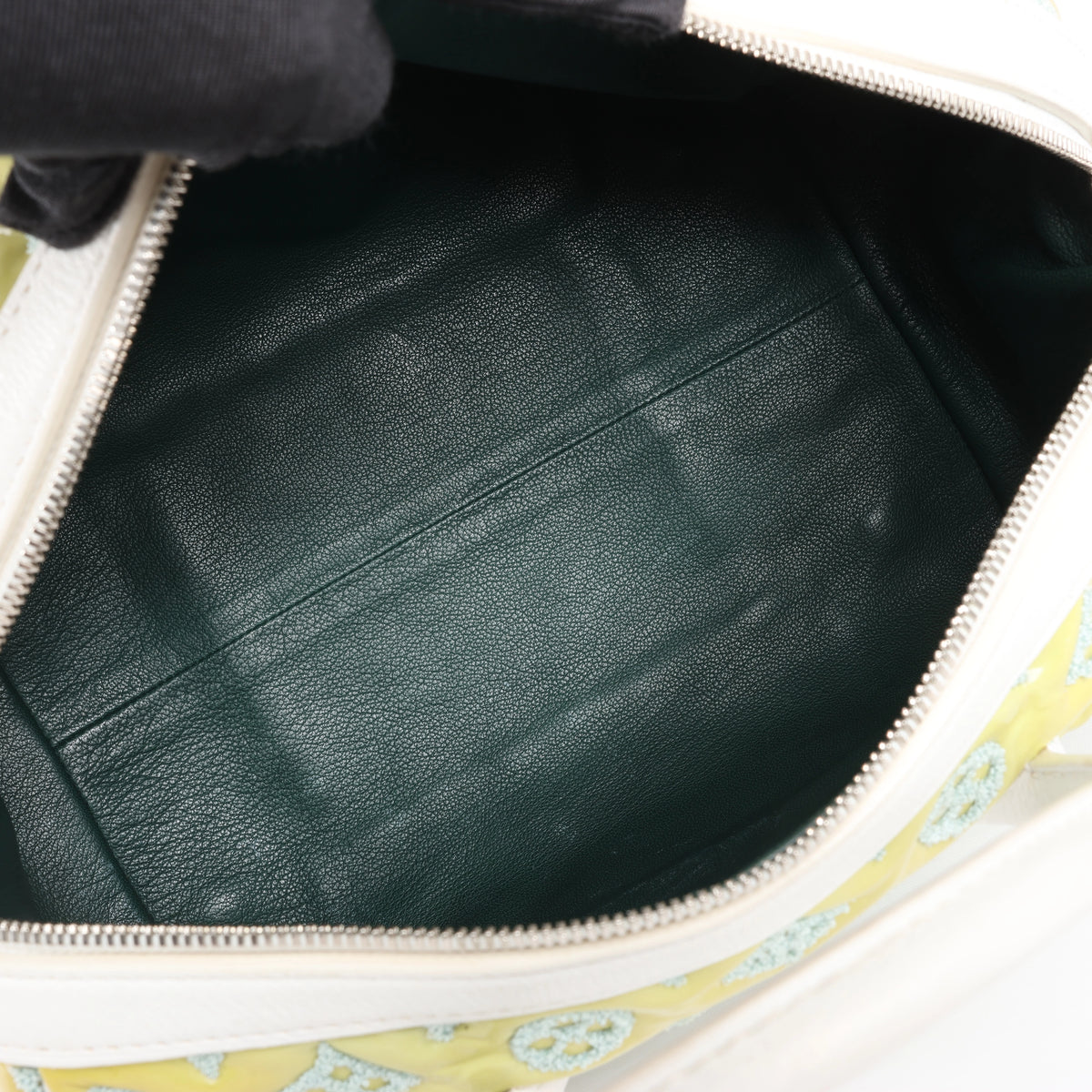 Bolso Louis Vuitton Speedy Round Monogram Bouclette en Verde M40703