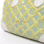 Bolso Louis Vuitton Speedy Round Monogram Bouclette en Verde M40703