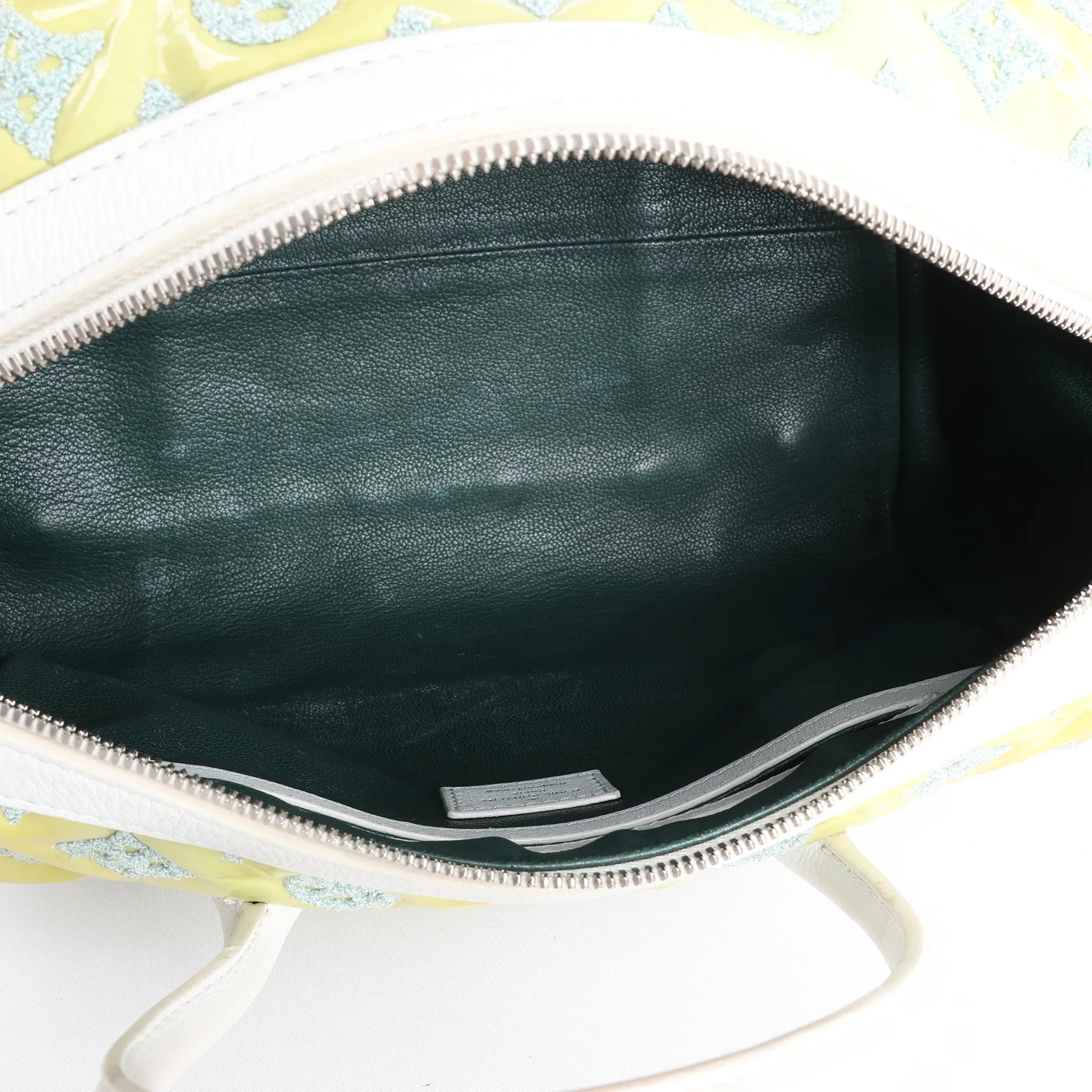 Louis Vuitton Speedy Round Monogram Bouclette Handbag in Green M40703