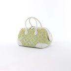 Louis Vuitton Speedy Round Monogram Bouclette Handbag in Green M40703