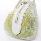 Louis Vuitton Speedy Round Monogram Bouclette Handbag in Green M40703