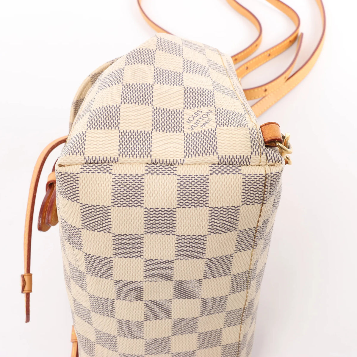 Louis Vuitton Sperone BB Damier Azur Backpack in Beige N44026