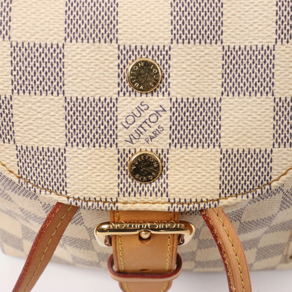 Louis Vuitton Sperone BB Damier Azur Backpack in Beige N44026