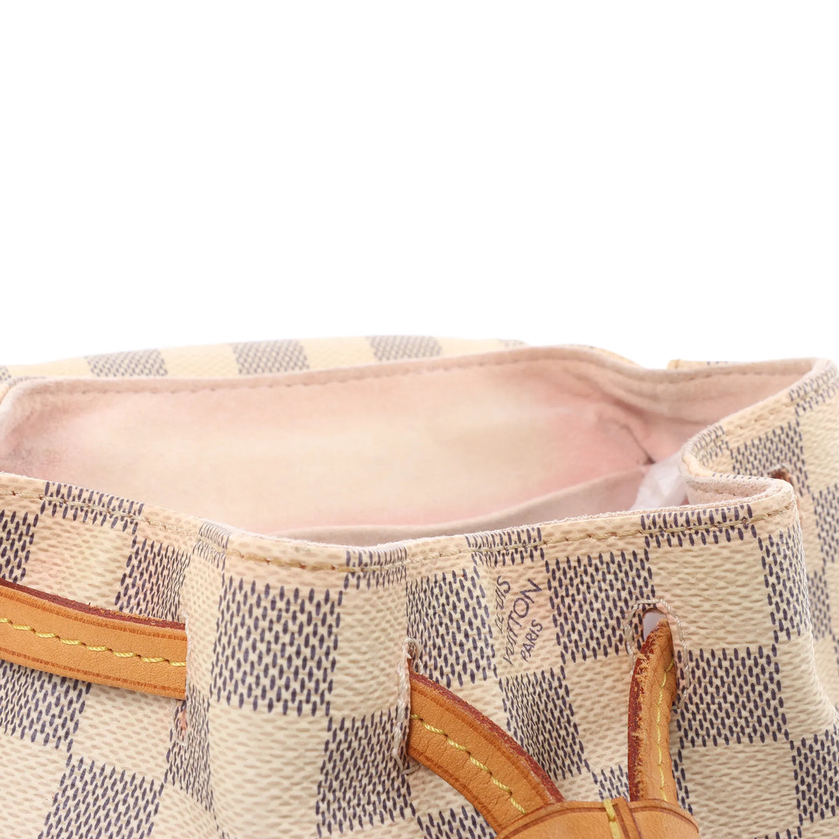 Louis Vuitton Sperone BB Damier Azur Backpack in Beige N44026