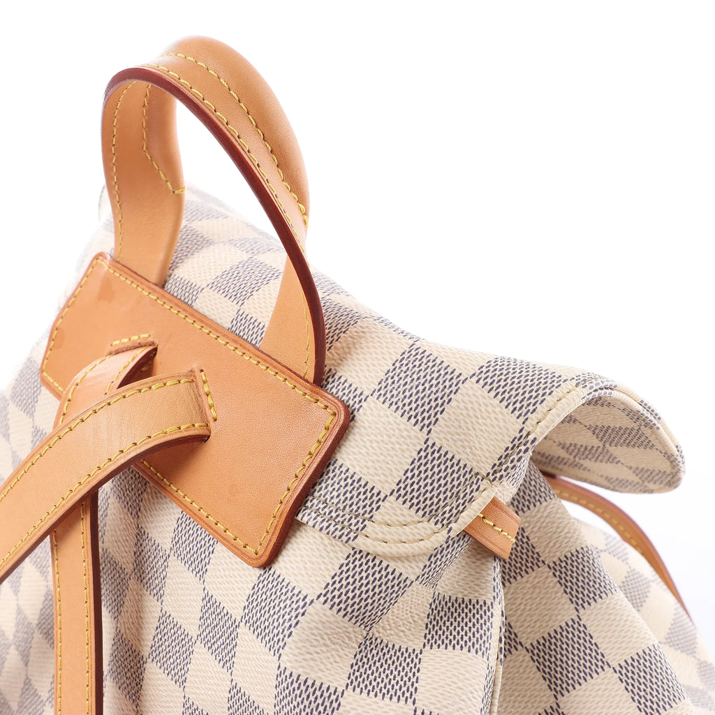 Louis Vuitton Sperone Damier Azur Backpack in Beige N41578
